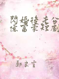 闪婚后老公是千亿富豪短剧