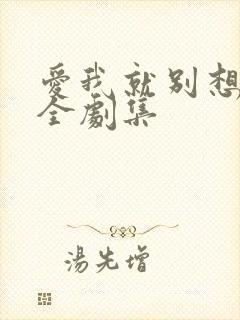 爱我就别想太多全剧集