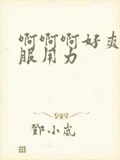 啊啊啊好爽好舒服用力