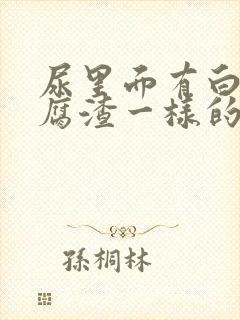 尿里面有白色豆腐渣一样的东西