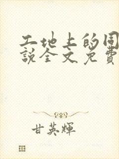 工地上的同志小说全文免费阅读