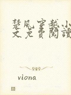 楚风穿越小说全文免费阅读