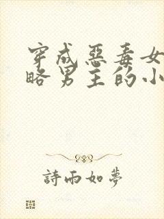 穿成恶毒女配攻略男主的小说