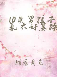 10岁男孩子脾气不好暴躁怎么治