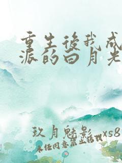 重生后我成了反派的白月光林雾