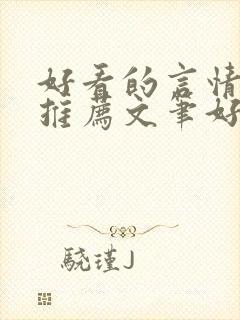 好看的言情小说推荐文笔好