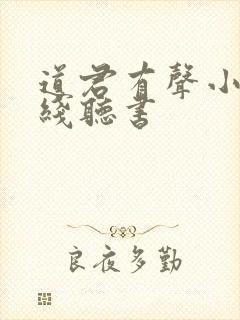 道君有声小说在线听书