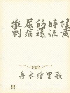 撒尿的时候尿道刺痛还流黄色液体