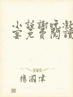 小说谢晚凝陆子宴免费阅读