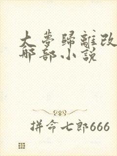 大梦归离改编自哪部小说