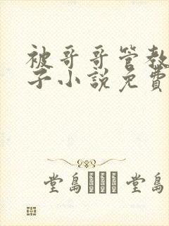 被哥哥管教的日子小说免费