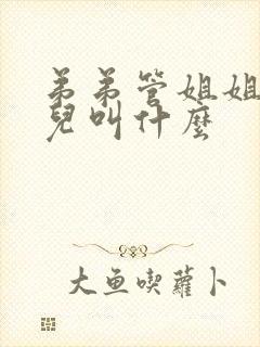 弟弟管姐姐的女儿叫什么