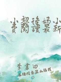 小黎后妈小说免费阅读最新章节更新