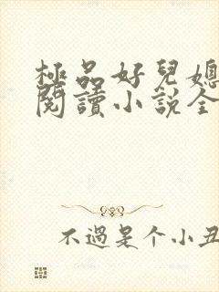 极品好儿媳苏晴阅读小说全文免费