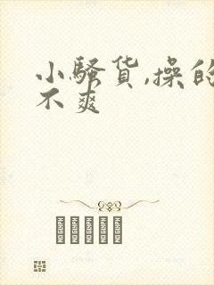 小骚货,操的爽不爽