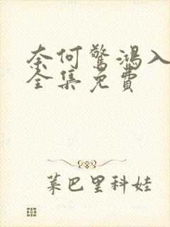 奈何惊鸿入我心全集免费