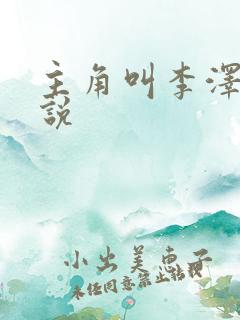 主角叫李泽的小说