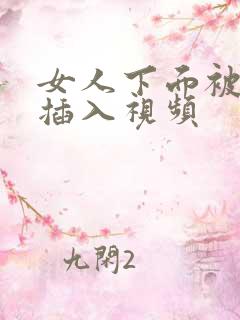 女人下面被男人插入视频