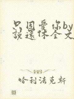 只因爱你by欲说还休全文阅读