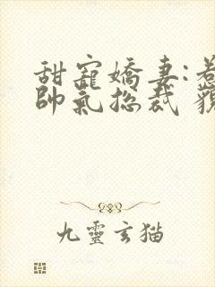 甜宠娇妻:惹上帅气总裁 貌若天仙