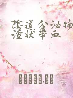 阴道分泌物豆腐渣状带血