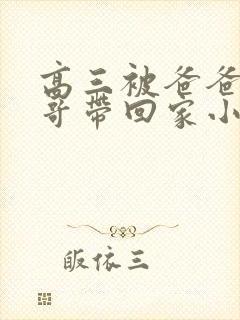 高三被爸爸的大哥带回家小说全文阅