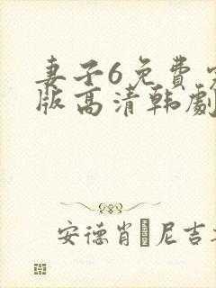 妻子6免费完整版高清韩剧观看'