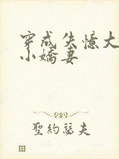 穿成失忆大佬的小娇妻