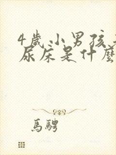 4岁小男孩老是尿床是什么原因