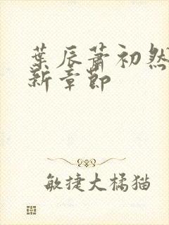 叶辰萧初然免最新章节