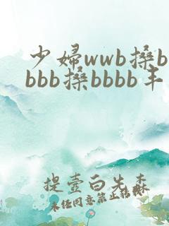 少妇wwb搡bbbb搡bbbb丰满小少妇