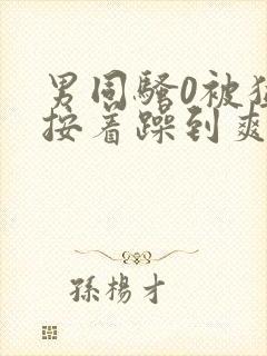 男同骚0被猛男按着躁到爽h