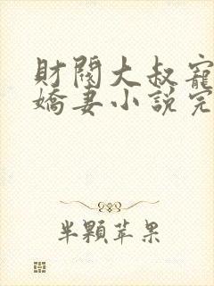 财阀大叔宠坏小娇妻小说完整免费