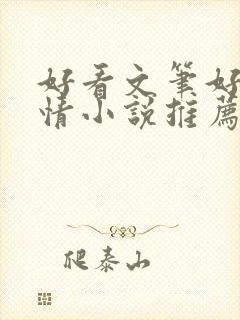 好看文笔好的言情小说推荐