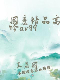 国产精品高潮呻吟av99