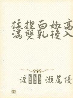 揉捏白嫩高耸饱满双乳后入小说