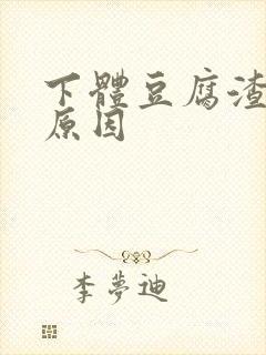 下体豆腐渣白带原因