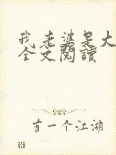 我老婆是大明星全文阅读