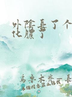 外阴长了个硬包化脓了