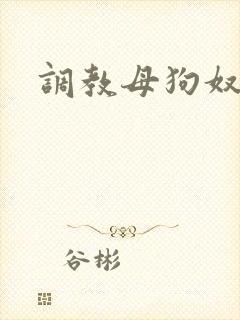 调教母狗奴隶文