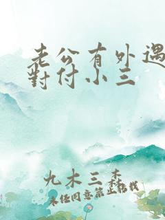 老公有外遇如何对付小三