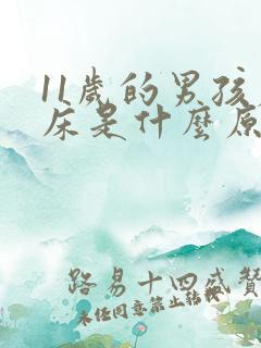 11岁的男孩尿床是什么原因