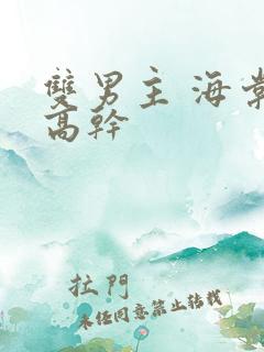 双男主 海棠 高干