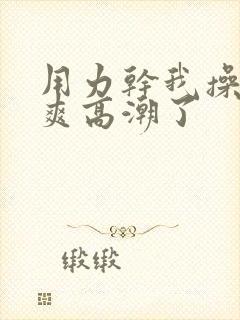 用力干我操我好爽高潮了