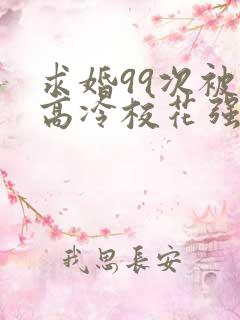 求婚99次被拒高冷校花强撩我txt