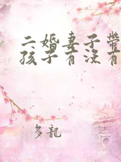 二婚妻子带来的孩子有没有继承权