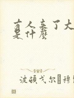 有人来了大结局是什么