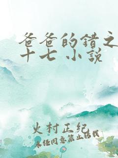 爸爸的错之女儿十七 小说