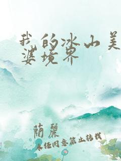 我的冰山美女老婆境界