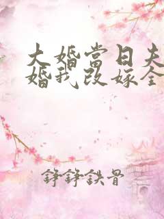 大婚当日夫君逃婚我改嫁全